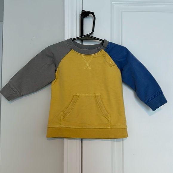 Baby Boden Other - Baby Boden Colorblock Sweatershirt Size 12-18months